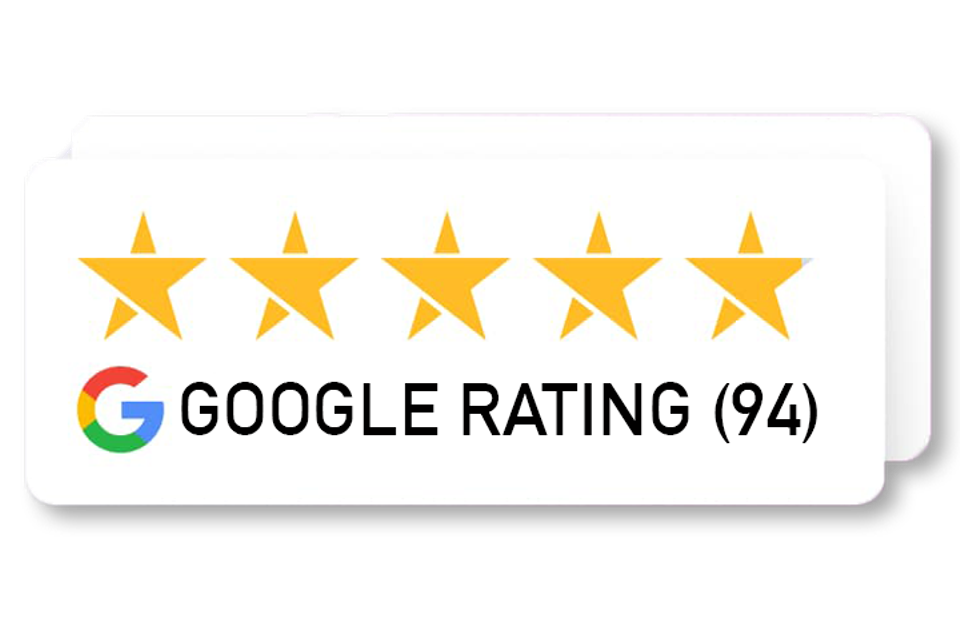 Google 5 star rating 3