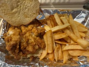 Buttermilk chicken sandwich
