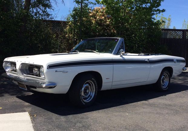 1968 plymouth baracuda conv. ron