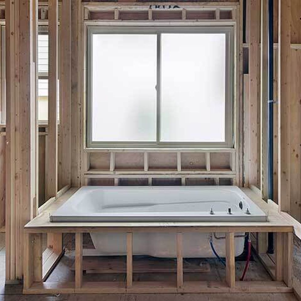 New construction plumbing installation colonial heights va