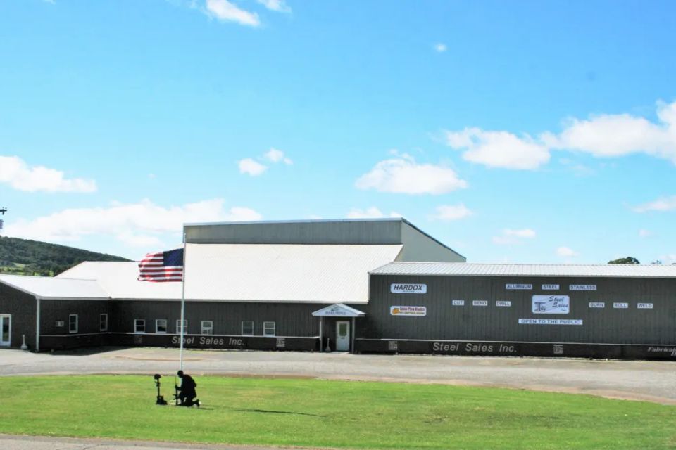 The Steel Sales Inc building in Sherburne NY