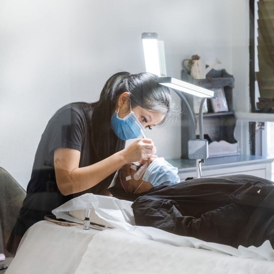 Experienced Eyelash Artist