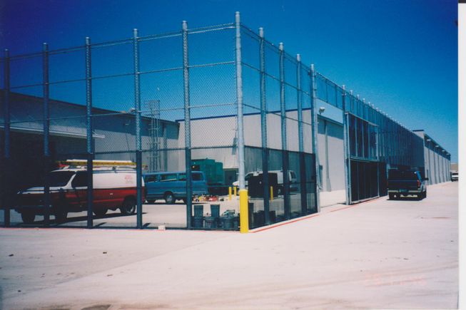 2 story security fence