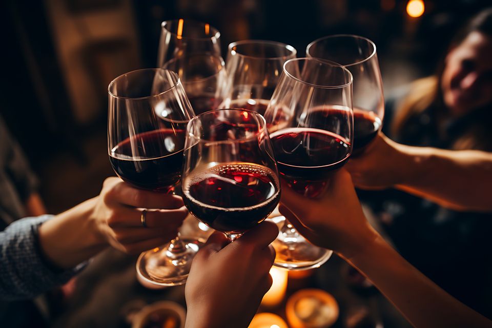 Wine toast