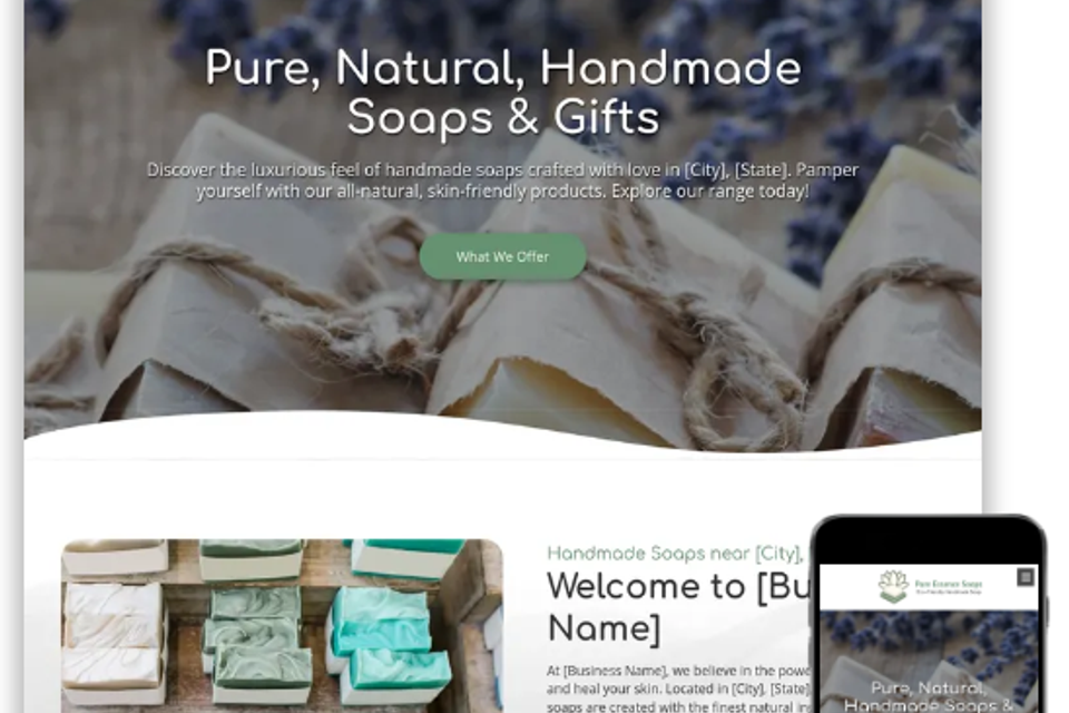 Handmade soap