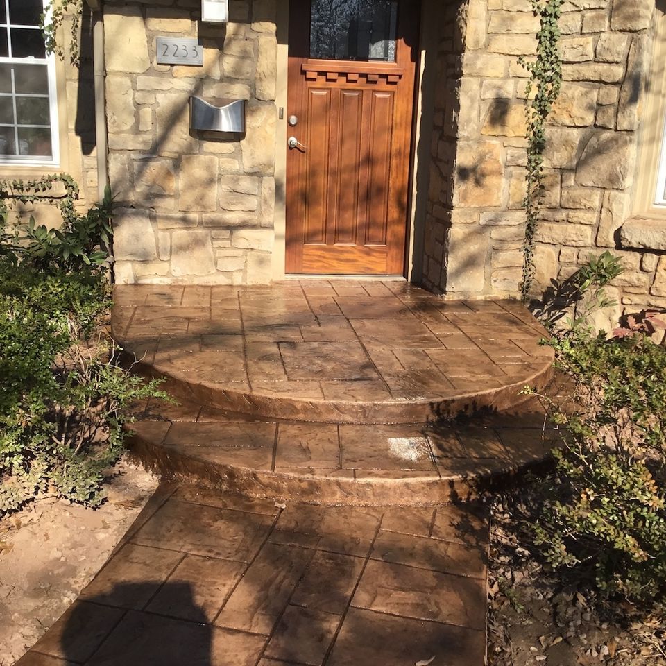 Select outdoor solutions  tulsa oklahoma  porches sidewalks flatwork  concrete porch sidewalk contractor construction company  residential concrete flat work  photo dec 06  11 47 20 am