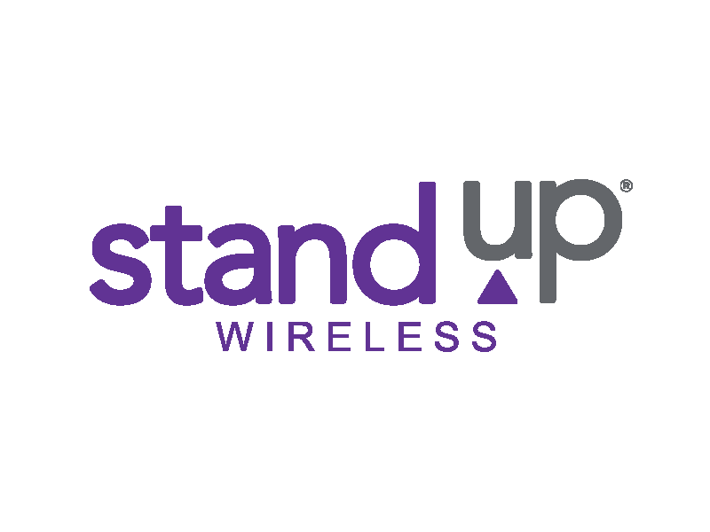 Standup wireless logo