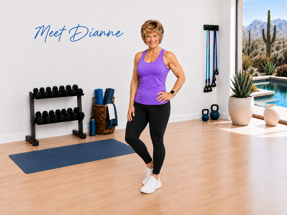 “Dianne Cumberland, personal trainer for adults 50+ in Scottsdale, Arizona