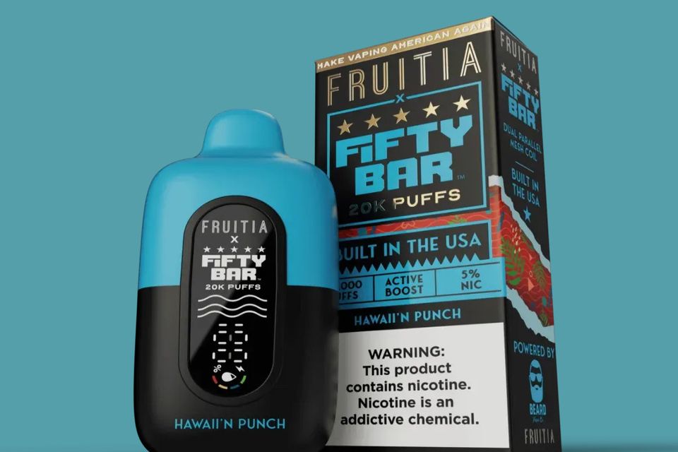 Fifty Bar Fruitia Hawaiian Punch Disposable Vape
