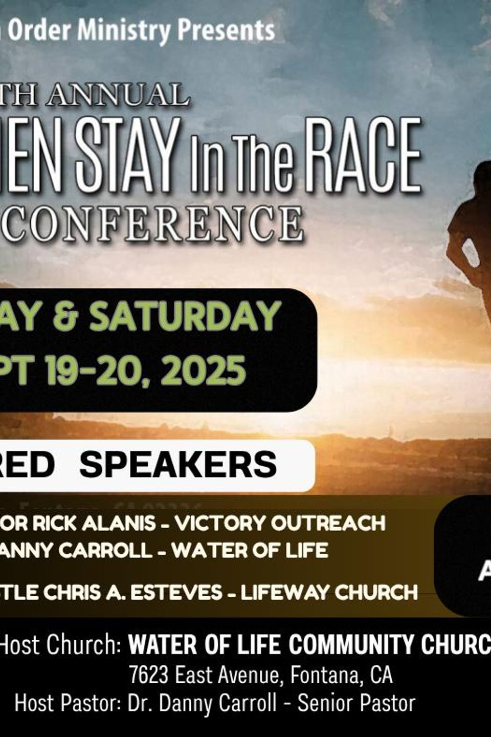 Real men stay in the race 2025