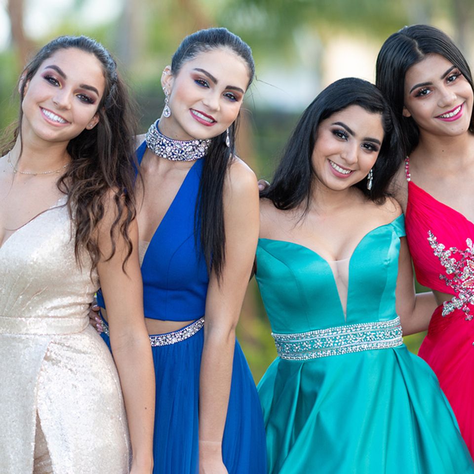 Bigstock a group of teenage girls going 266213191