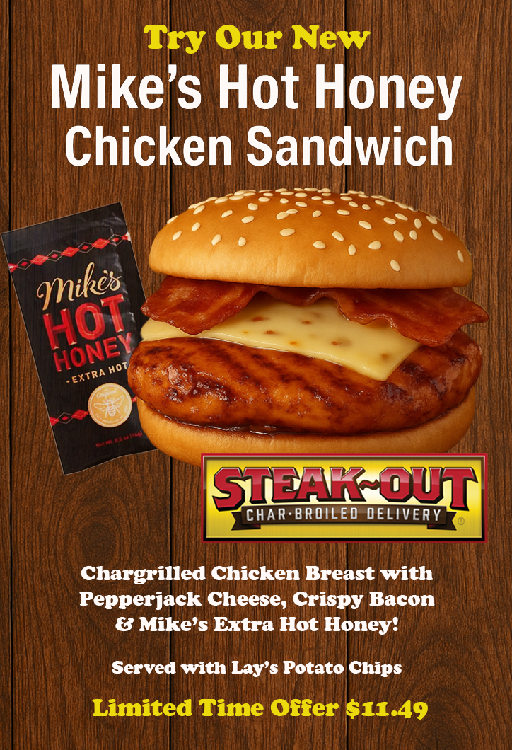 Hot honey sandwich updated price