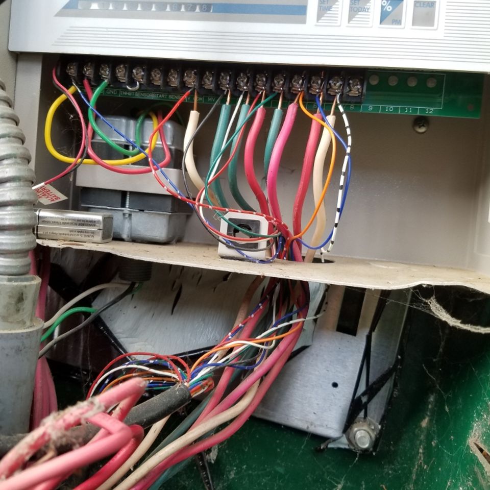 Sprinkler electrical repairs