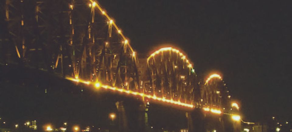 Lighting up america   ky   big four bridge  louisville kentucky