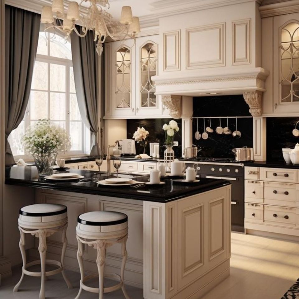 French country kitchen