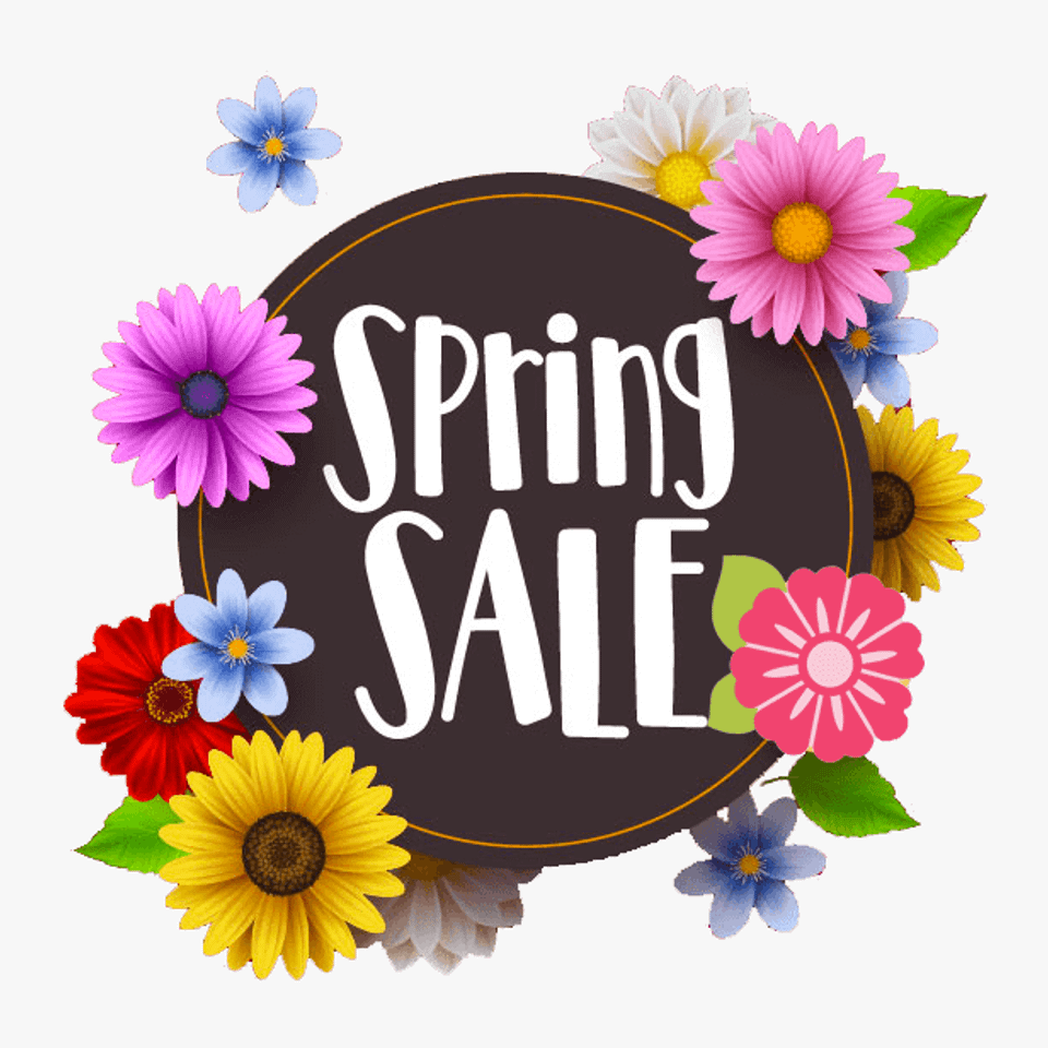 60 600085 spring sale background red hd png download