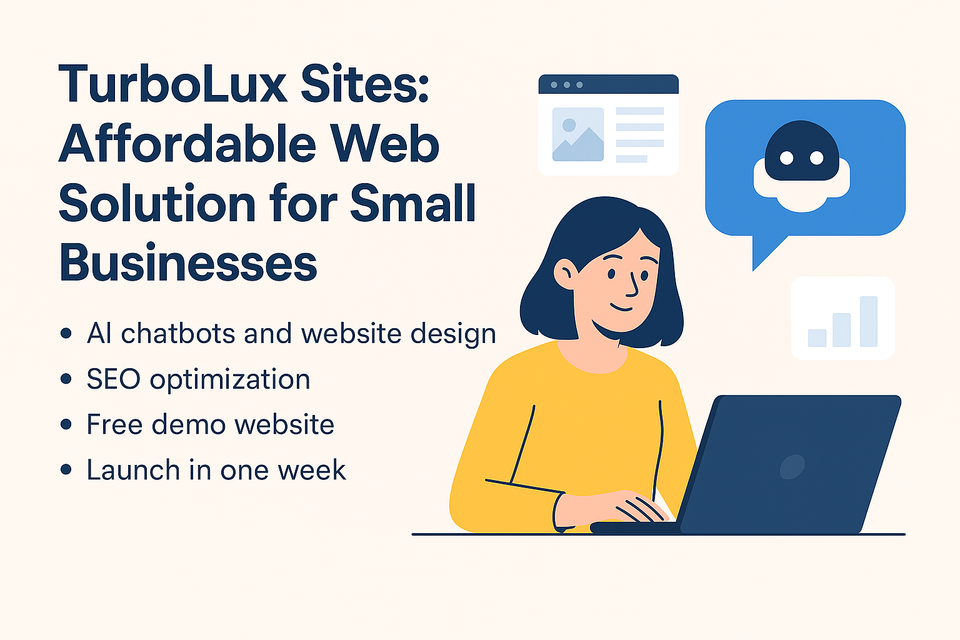 Turbolux sites  empowering small business growth