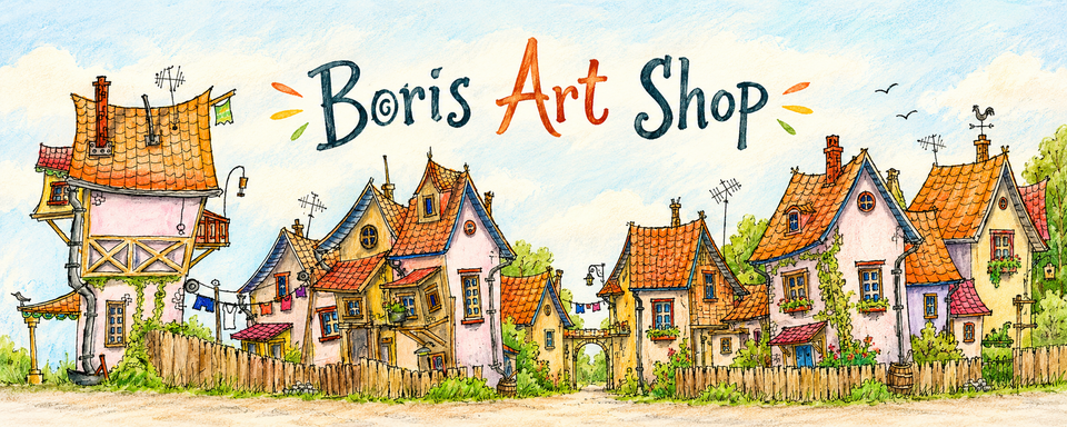 Boris Art Shop on RedBubble