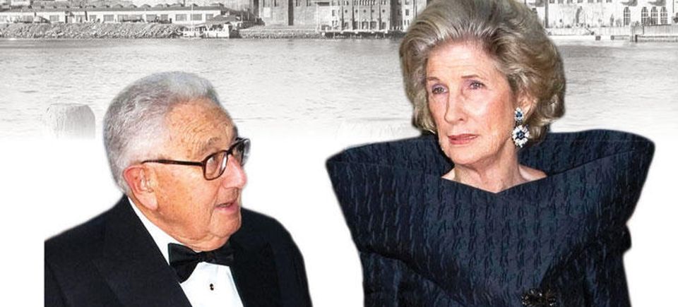 Henry and nancy kissinger