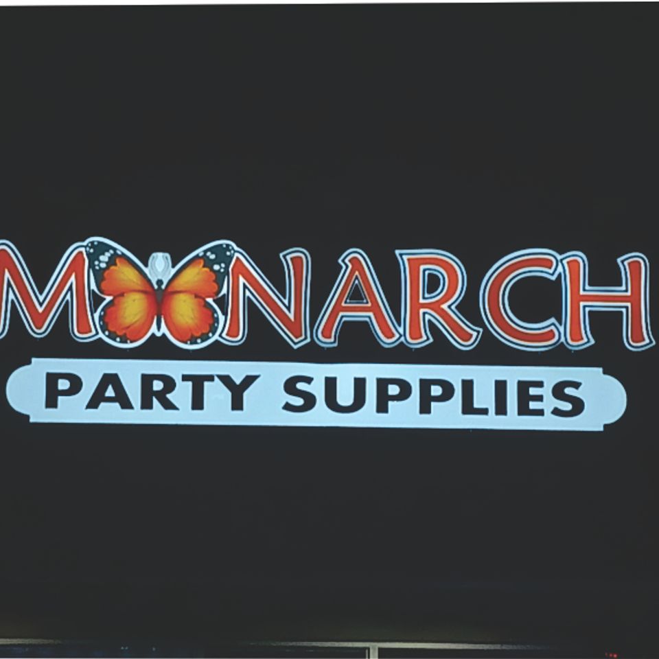 Lighted letters for monarch