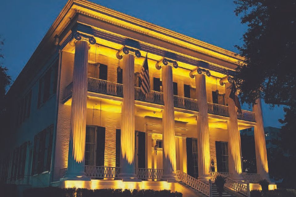 Lighting up america   tx   the governor's mansion austin texas