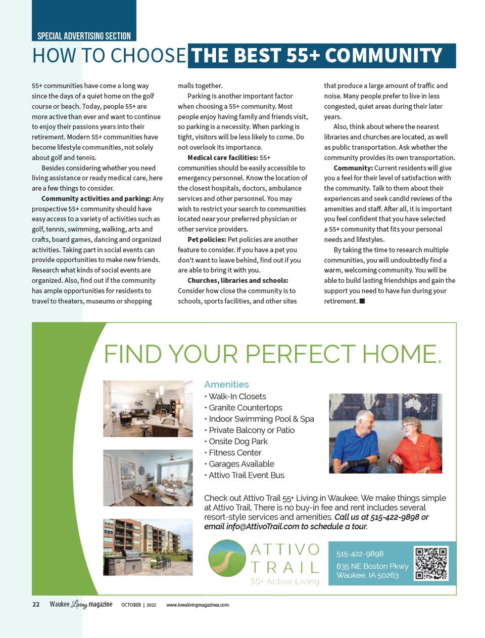 Best 55  community waukee oct 22