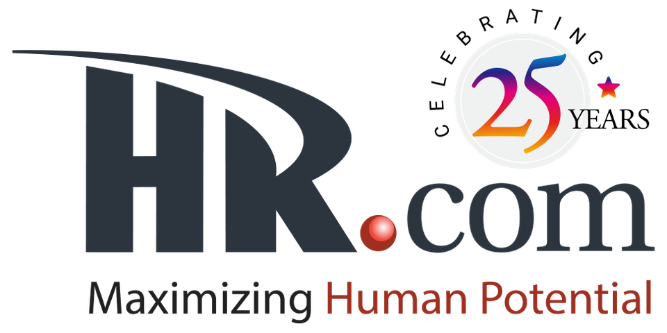 Hrcom 25years logo