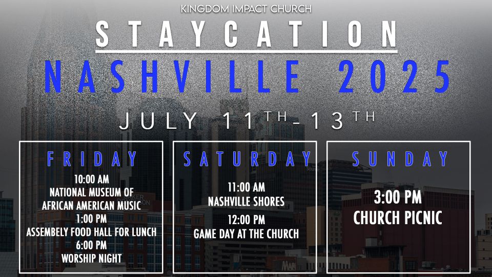 Church stay cation