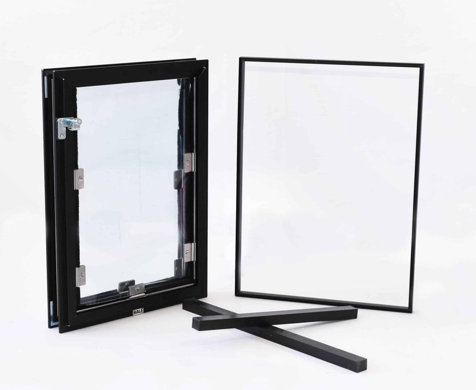 Sliding glass panel