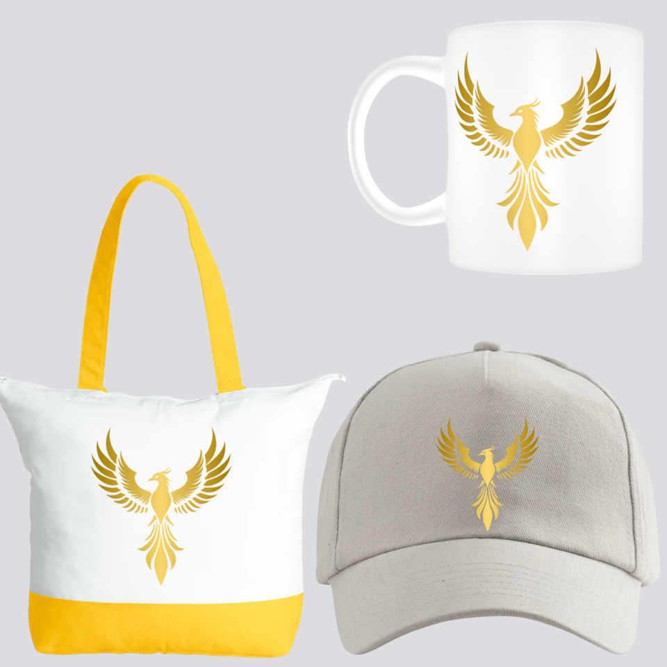 Phoenix sets tote bag  mugs   caps   12