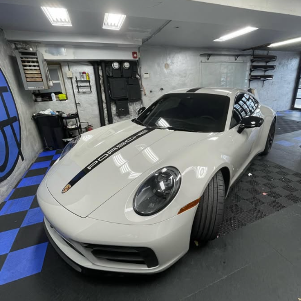 Lamborghini ferrari luxury sportscars paint protection film window tinting professional installer westnewyork newjersey nyc