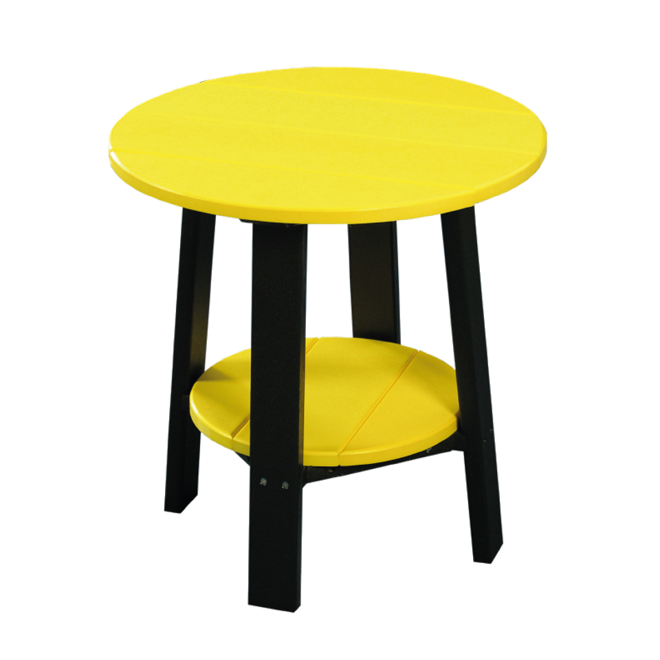 Hlf end table yellow