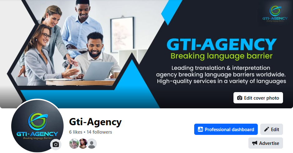 Gti agency facebook page