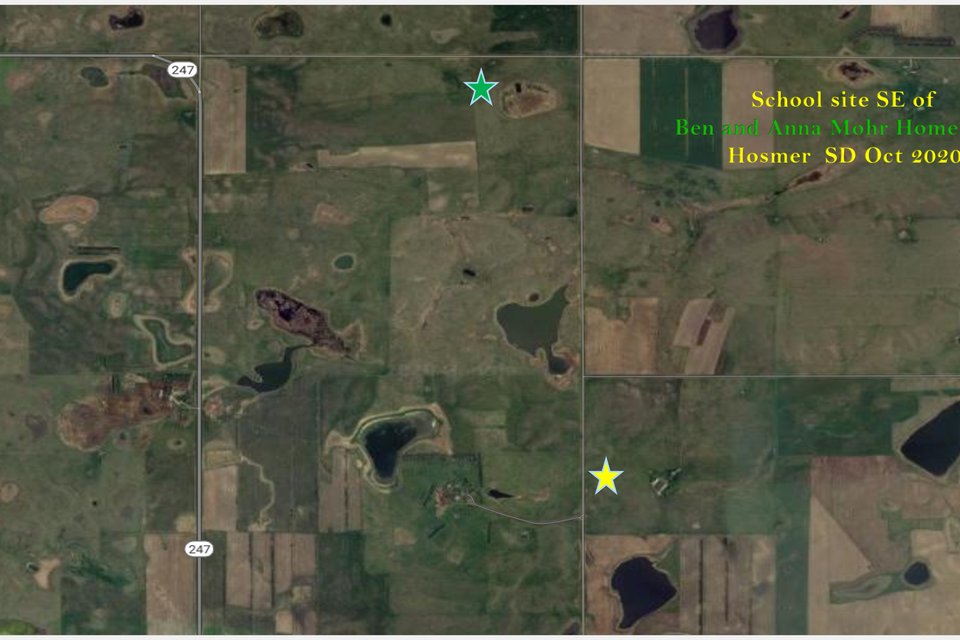 Site of homestead for b a