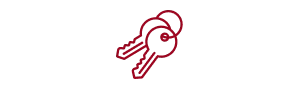 Key cutting icon