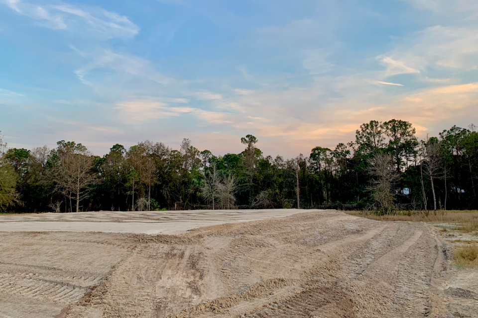 Lot Clearing by DTM Construction of Ash, NC