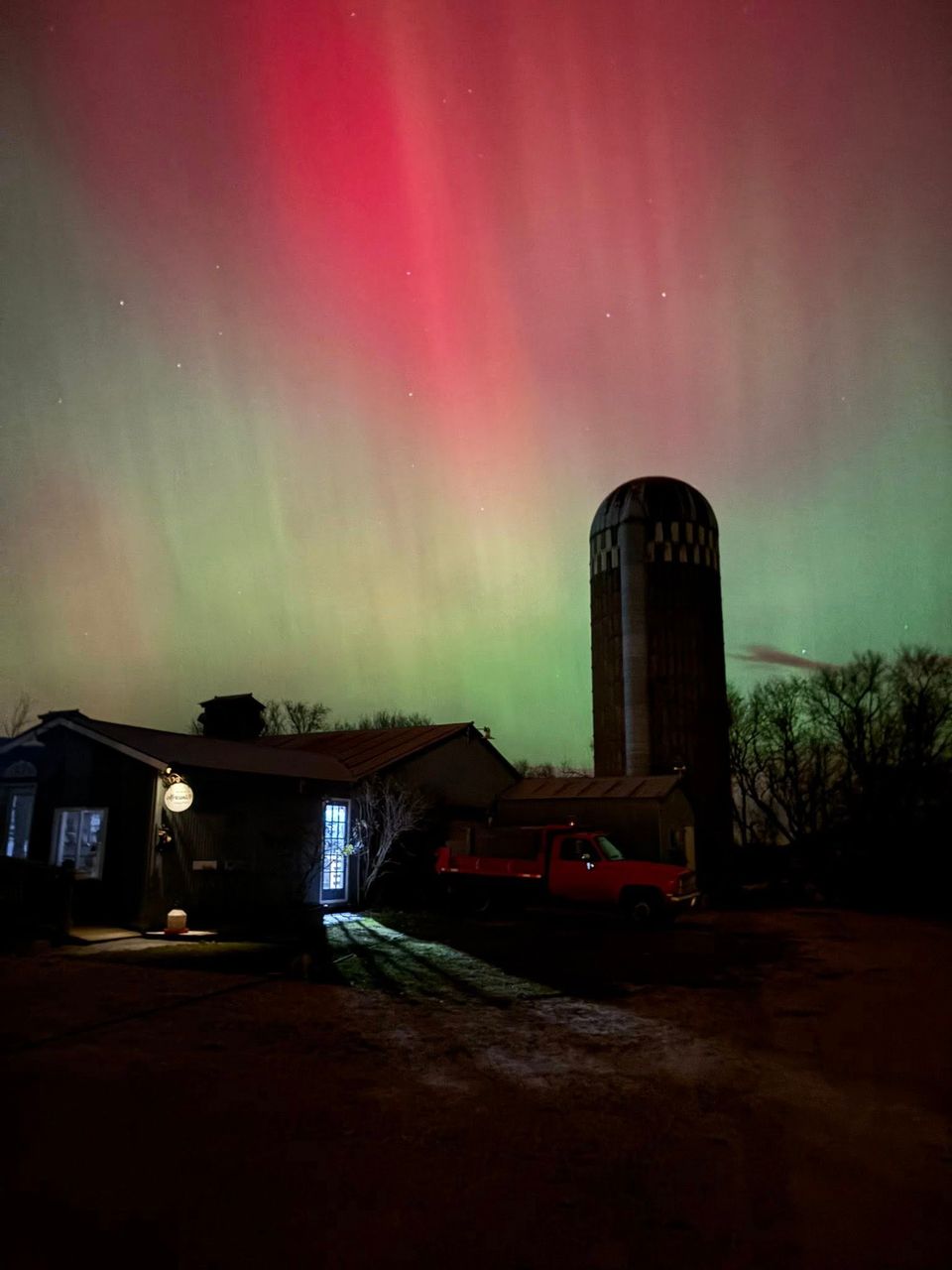 Aurora at the farm