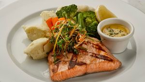 Seafood Restaurant salmon