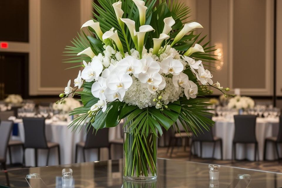 Corporate event flowers