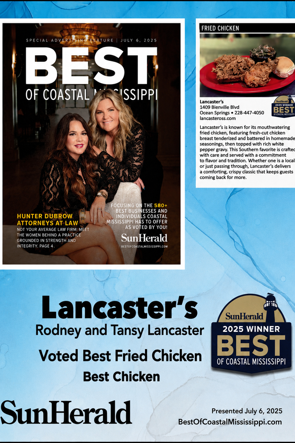 Best of the coast fried chicken 2025
