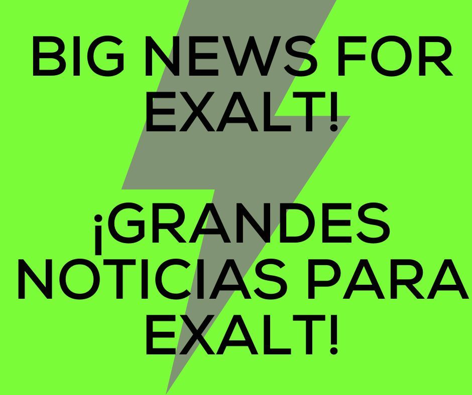 Big news for exalt!