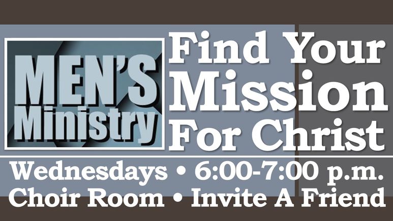 Mens wednesday bible study