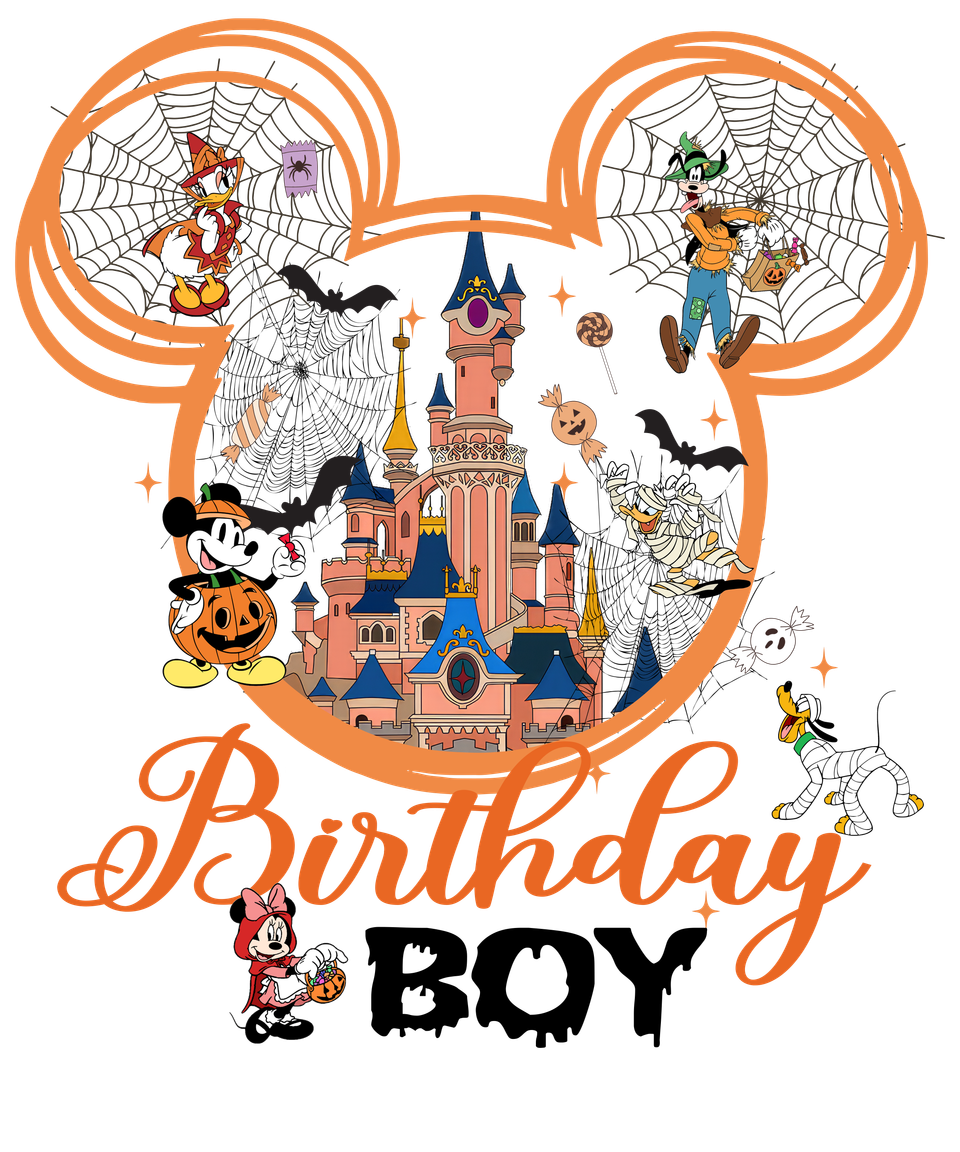 Disney   halloween birthday boy