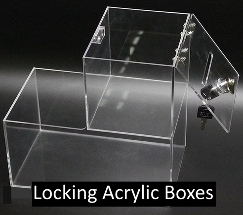 Ctc locking acrylic boxes