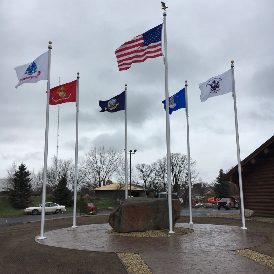 Memorial flags