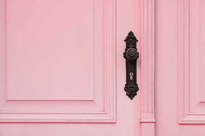 Hd wallpaper door handle lock pink