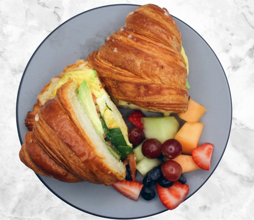 Croissant breakfast 3