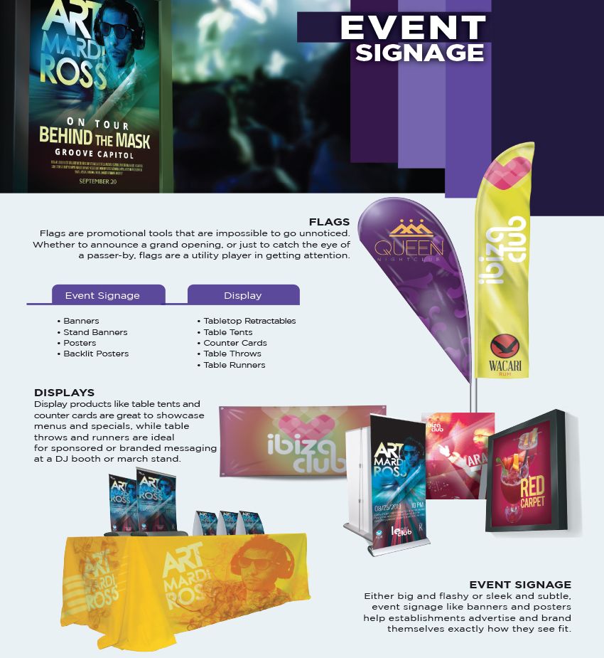 Event   sign themed sheet web ready