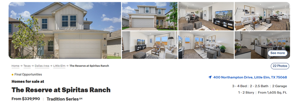 The reserve spiritas ranch little elm