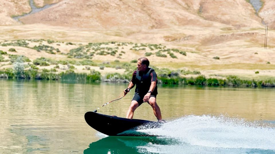 Gas powered store water board